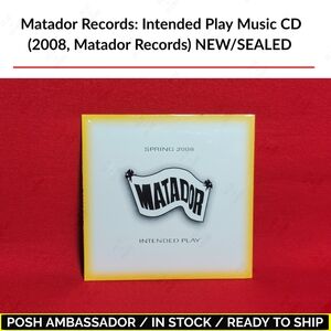 Matador Records: Intended Play Music CD (2008, Matador Records) NEW/SEALED